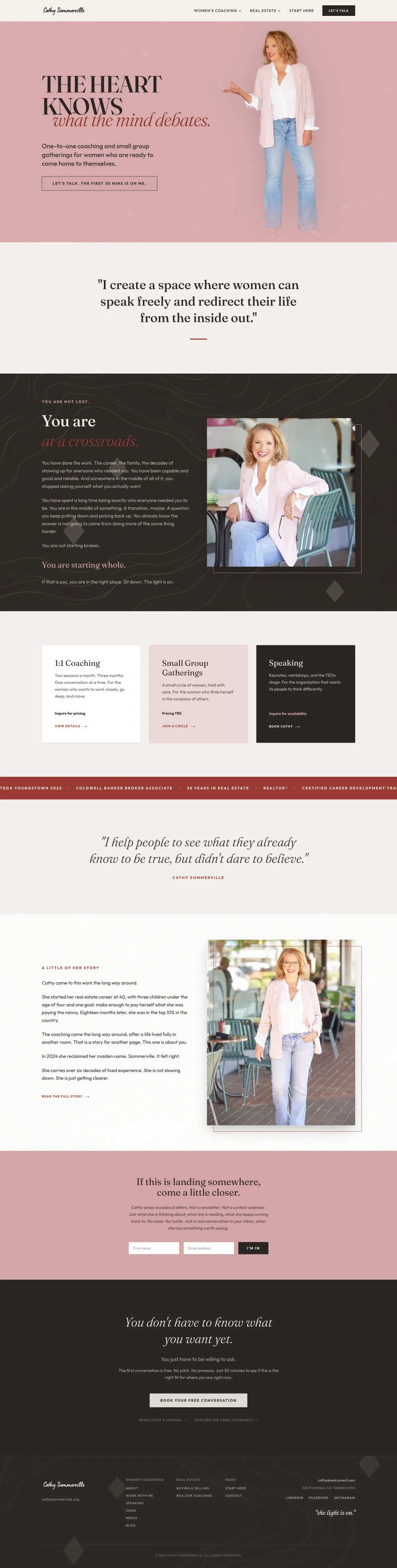 Cathy Sommerville website